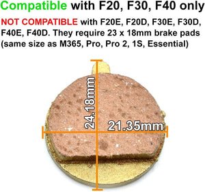 Sostituzione delle pastiglie dei freni per F20 F25 F30 F40