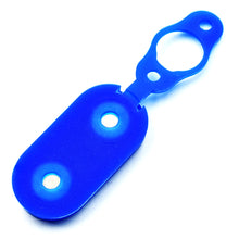Gummihålskydd för laddkabel - magnetiskt, blått